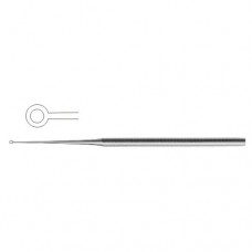 Buck Ear Curette Fig. 2 - Straight - Sharp Stainless Steel, 17 cm - 6 3/4" 